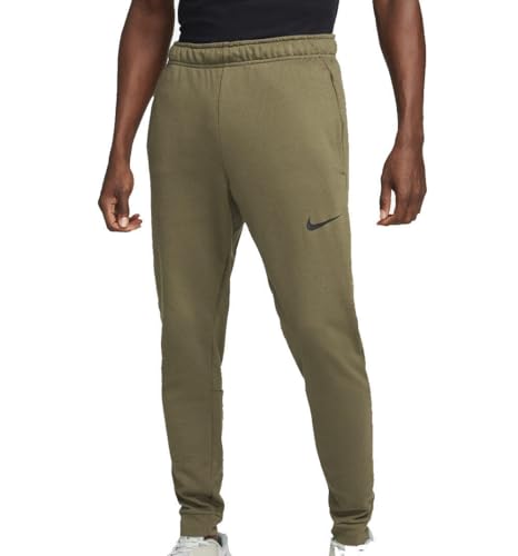 Nike Df Taper FL Hose Medium Olive/Black von Nike