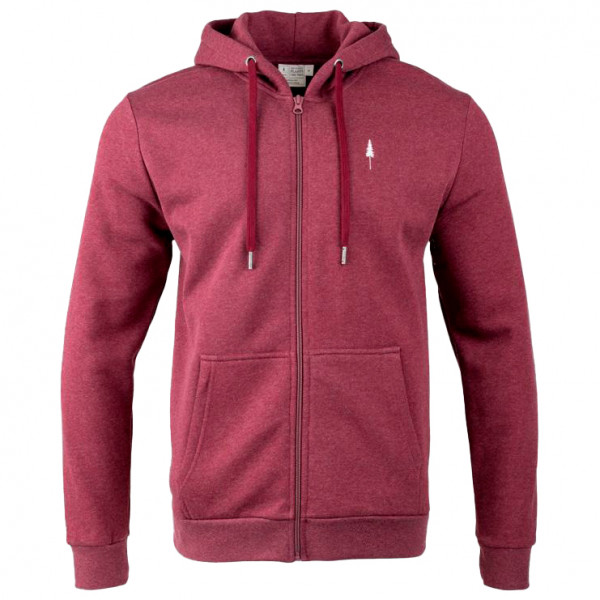 NIKIN - Treehoodie Zip - Hoodie Gr L rot von NIKIN