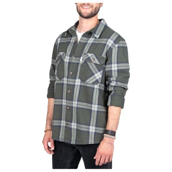 NIKIN - Treeplanter Overshirt Check - Hemd Gr XS grau NIKIN - Treeplanter Overshirt Check - Hemd Gr XS grau von NIKIN