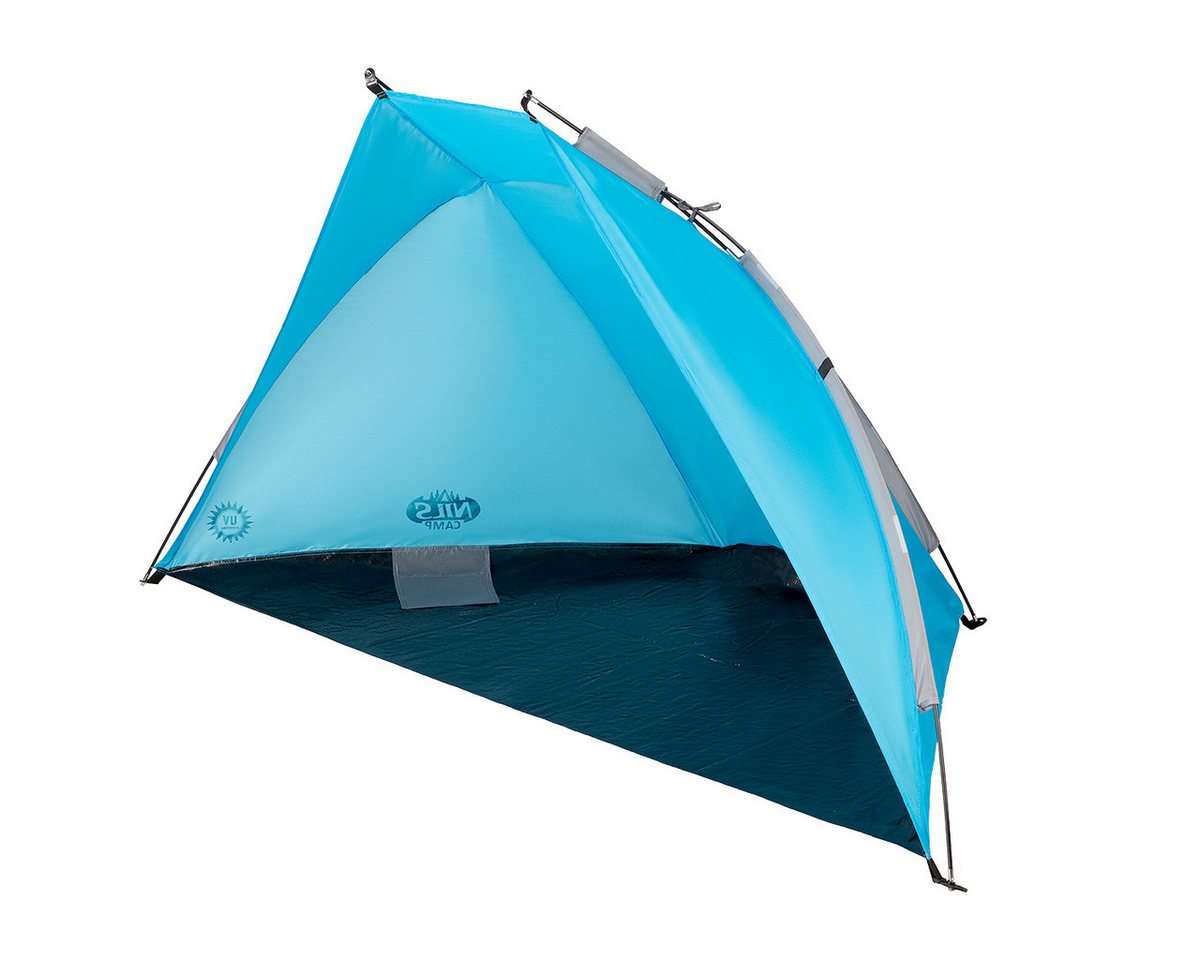 NILS CAMP Strandmuschel Strandzelt Sonnenschutz Blau 220x115x115cm NILS CAMP Strandmuschel Strandzelt Sonnenschutz Blau 220x115x115cm von NILS CAMP