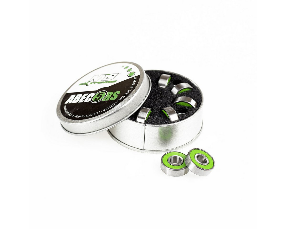 NILS EXTREME Kugellager ABEC-5 RS Grün Lager 8 Stück für Inliner Skateboards Scooter NILS EXTREME Kugellager ABEC-5 RS Grün Lager 8 Stück für Inliner Skateboards Scooter von NILS EXTREME