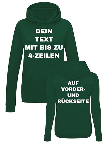 NIMAMA Damen Hoodie Bedrucken Lassen - Mit Wunschtext personalisiert - Kapuzenpullover als Geschenk für Damen selbst gestalten - Violett M NIMAMA Damen Hoodie Bedrucken Lassen - Mit Wunschtext personalisiert - Kapuzenpullover als Geschenk für Damen selbst gestalten - Violett M von NIMAMA