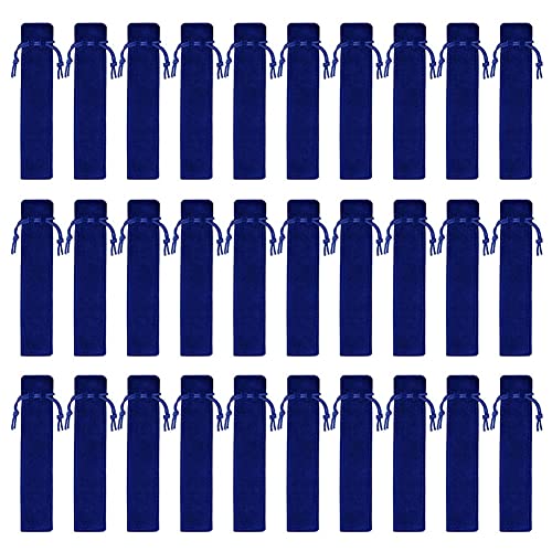 NISHZHU 100 Stücke Samt Stift Beutel Kordelzug Stift Beutel Einzelner Stift Hülsen Halter Bleistift Tasche für Schule Büro Geschäftsgeschenk NISHZHU 100 Stücke Samt Stift Beutel Kordelzug Stift Beutel Einzelner Stift Hülsen Halter Bleistift Tasche für Schule Büro Geschäftsgeschenk von NISHZHU