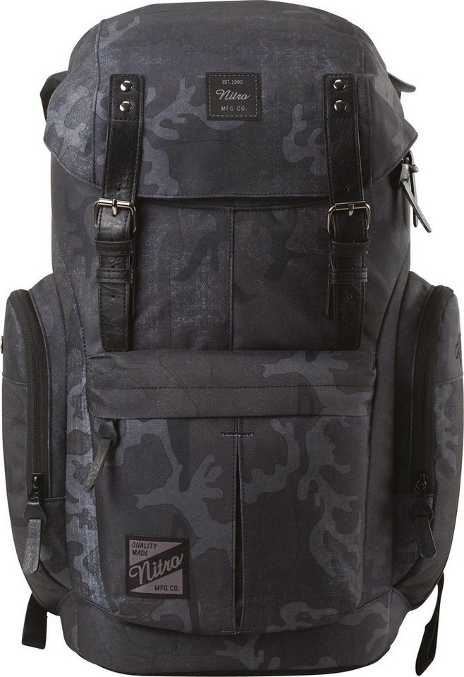NITRO Freizeitrucksack Daypacker, mit Laptopfach, Schulrucksack, Wanderrucksack oder Streetpack NITRO Freizeitrucksack Daypacker, mit Laptopfach, Schulrucksack, Wanderrucksack oder Streetpack von NITRO