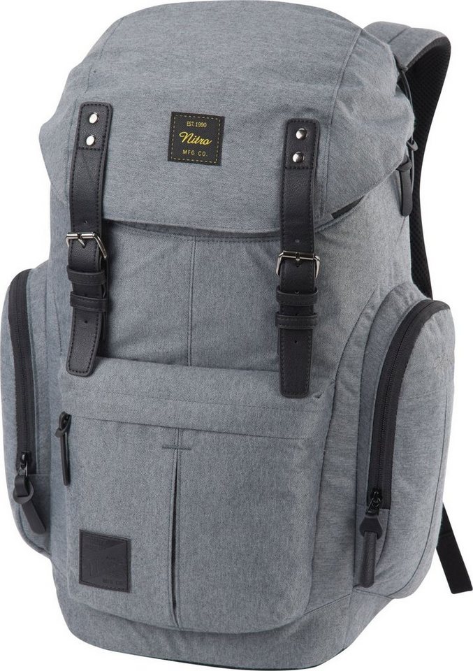 NITRO Schulranzen Nitro Rucksack DAYPACKER black noise von NITRO