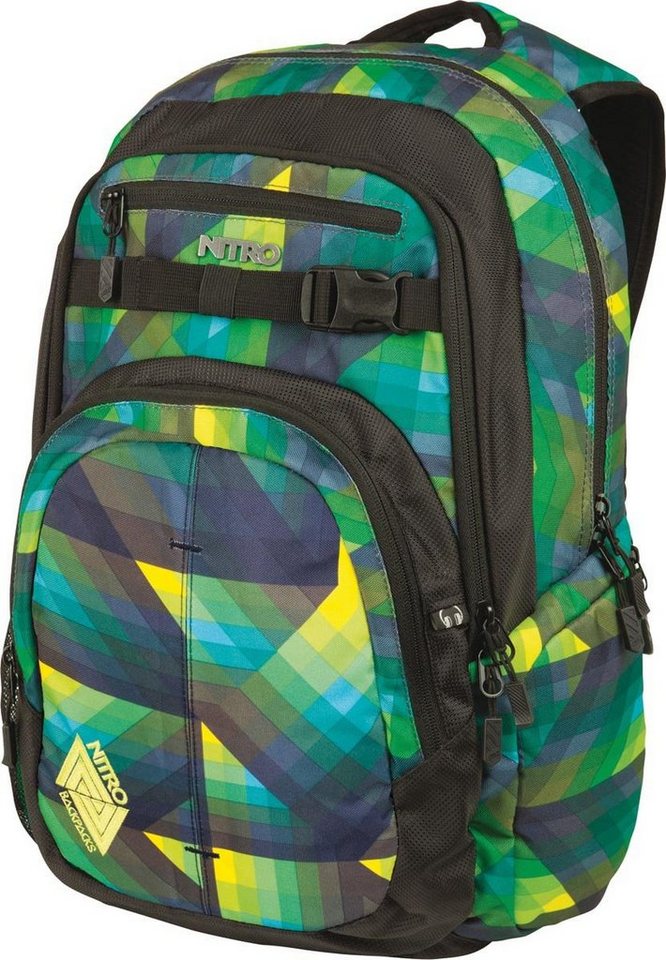 NITRO Schulrucksack Chase, Alltagsrucksack, Rucksack für Freizeit, Schule, Arbeit und Reise NITRO Schulrucksack Chase, Alltagsrucksack, Rucksack für Freizeit, Schule, Arbeit und Reise von NITRO