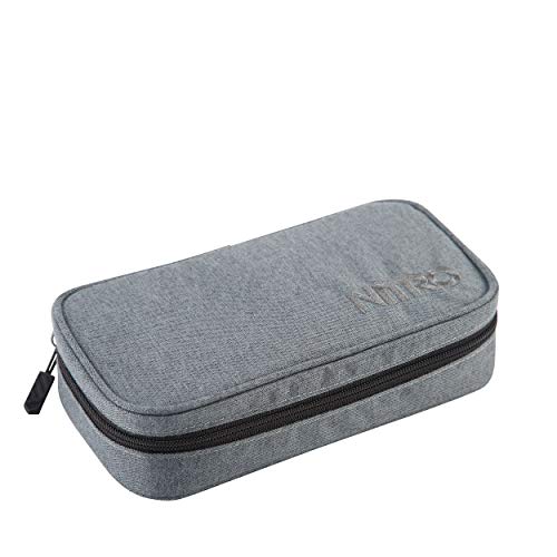 Nitro Pencil Case Xl Inkl. Geo Dreieick & Stundenplan, Federmäppchen, Schlampermäppchen, Faulenzer Box, Federmappe, Stifte Etui, Black Noise, 1161-878043, UNIC Nitro Pencil Case Xl Inkl. Geo Dreieick & Stundenplan, Federmäppchen, Schlampermäppchen, Faulenzer Box, Federmappe, Stifte Etui, Black Noise, 1161-878043, UNIC von Nitro