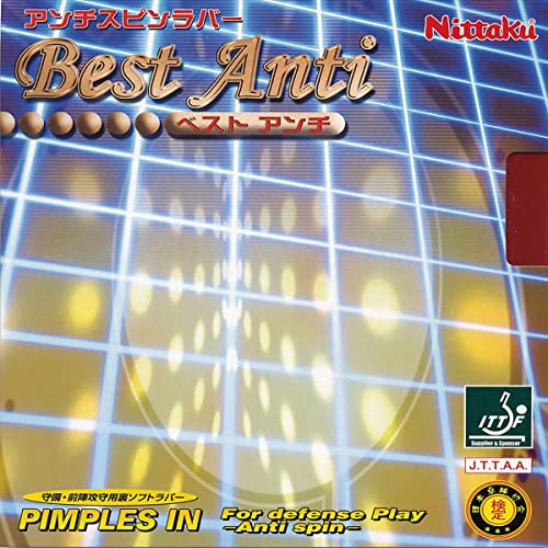 NITTAKU Belag Best Anti, rot, 1,3 mm von NITTAKU