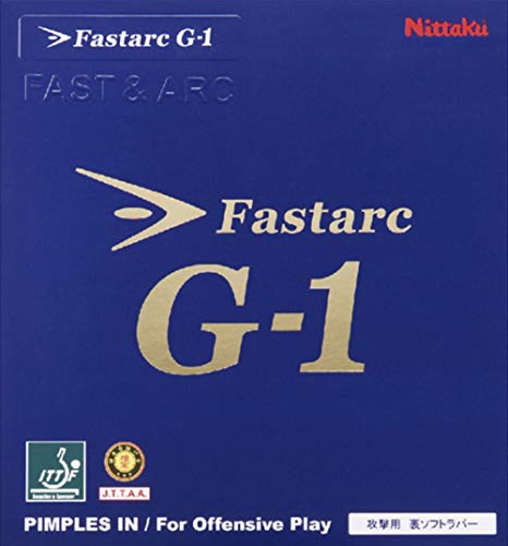 NITTAKU Belag Fastarc G-1 Farbe 2,0 mm, rot, Größe 2,0 mm, rot NITTAKU Belag Fastarc G-1 Farbe 2,0 mm, rot, Größe 2,0 mm, rot von NITTAKU