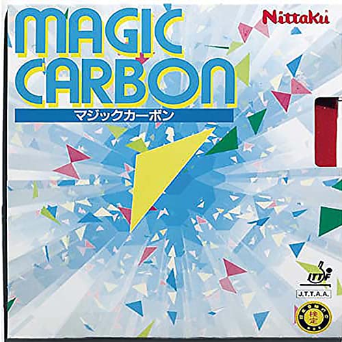 NITTAKU Belag Magic Carbon Farbe 1,3 mm, rot, Größe 1,3 mm, rot von NITTAKU