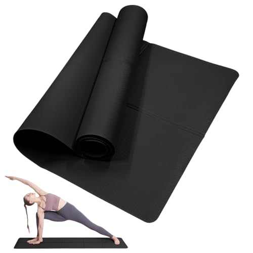 NIUAWASA Faltbare Yogamatte, Rutschfeste Tragbare 4 mm Dicke EVA-Gymnastikmatte für Frauen Männer Fitness Yoga Pilates Workout Outdoor Camping Reisen von NIUAWASA