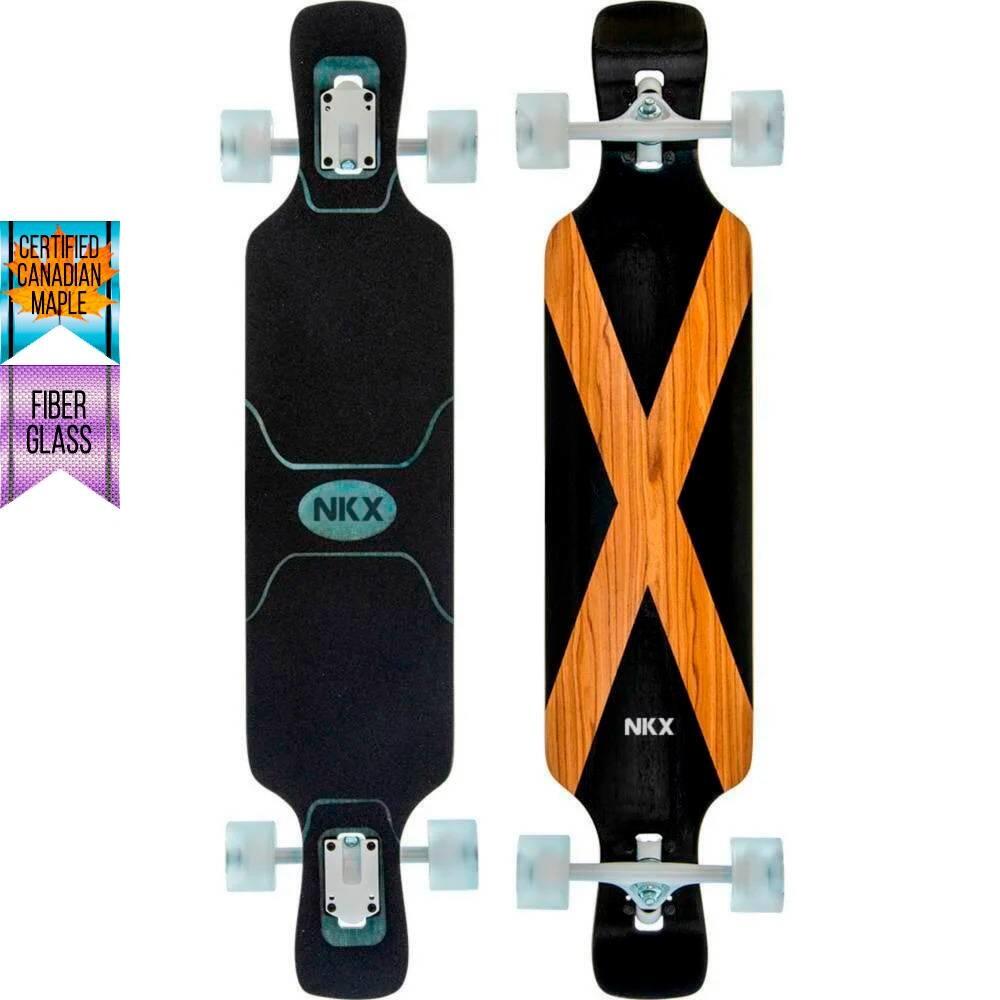 NKX Signature Flex1 Longboard Olive 39.5" von NKX