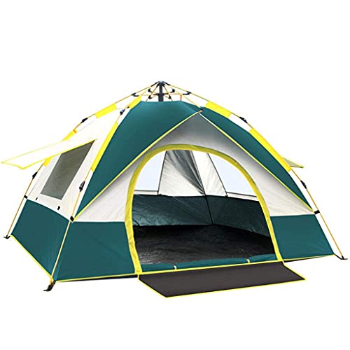 Hydraulisches automatisches Zelt für 3–4 Personen, regensicheres Campingzelt im Freien, doppelschichtiges Campingzelt, sonnenbeständig und atmungsaktiv, für Camping im Freien von NOALED