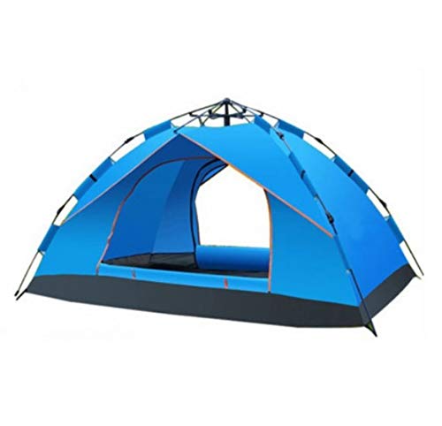 Outdoor-Camping-Familienzelt, Campingzelt, leichtes Rucksackzelt, tragbares Zelt für 3–4 Personen, automatisches Zelt, wasserdicht, Winddicht, Camping-Bergsteigerzelt. Doppelter Komfort von NOALED