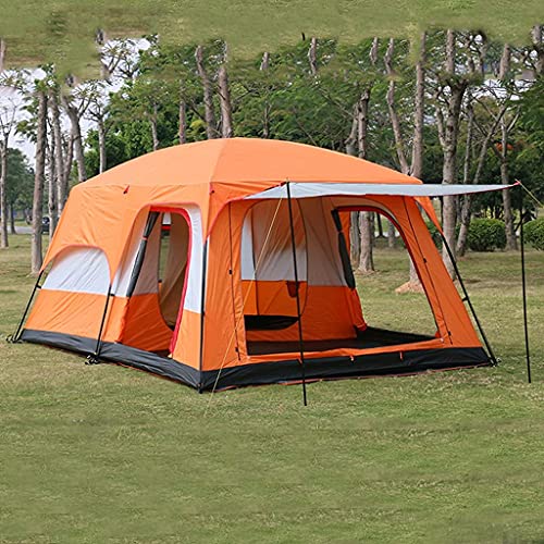 Outdoor-Campingzelt für 5–8 Personen, große Familienzelte für Camping, Festival, Wanderzelt mit Wohnzimmer und separaten Räumen, 4-Jahreszeiten-Zelte, großer Familienunterschlupf von NOALED