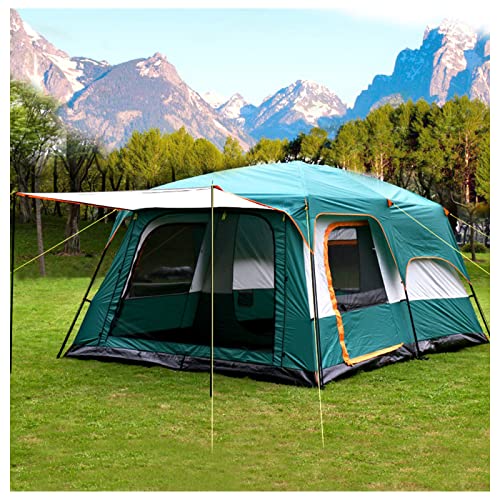Zelt Wasserdicht 5 bis 8 Personen Belüftung Sonnenschutzzelt Camping Praktische robuste Pop-Up-Zelte für Camping von NOALED