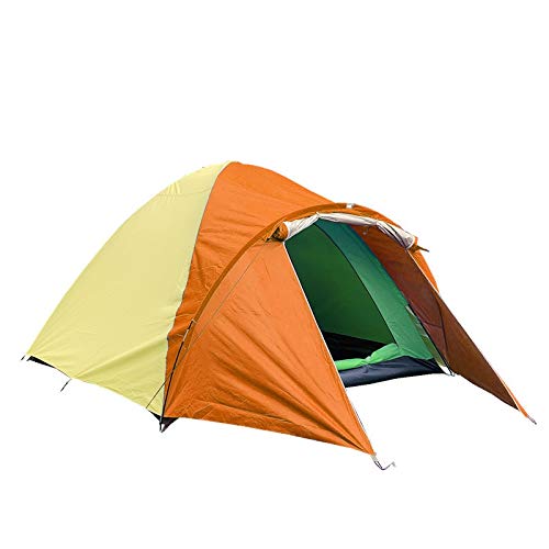 Zelte für Camping, ultraleichtes 3-4-Personen-Doppelschicht-Regenschutzzelt für Outdoor-Camping, Wandern, Jagen, Angeln, Reisen, Picknick, Tourist, 320 x 210 x 145 cm von NOALED