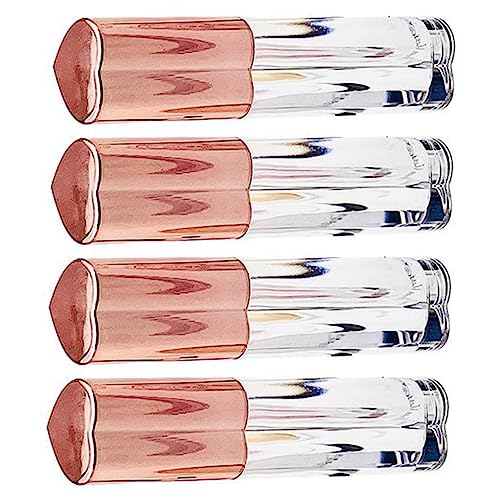 NOLITOY 4 Stück Leere Lipgloss Tuben Aus Transparentem Nachfüllbare Kosmetikbehälter Für DIY Lippenpflege Ideal Für Lipgloss Lippenbalsam Und Mehr von NOLITOY