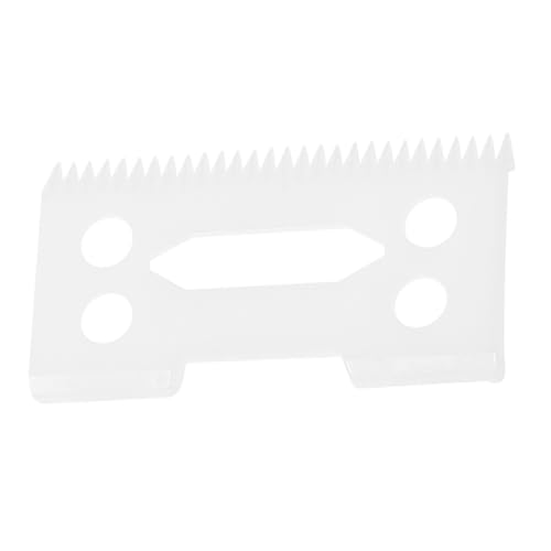 NOLITOY Zubehör Für Haarschneidemaschinen Clipper Teile Für Tragbare Haarschneidemaschinen Austausch Der Klingen Ersatz Der Haarschneidemesser Praktischer Haarschneider Haarspange Weiß von NOLITOY