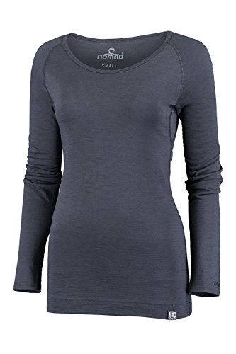 Nomad Damen Pure Shirt, Graphite, M Nomad Damen Pure Shirt, Graphite, M von Nomad