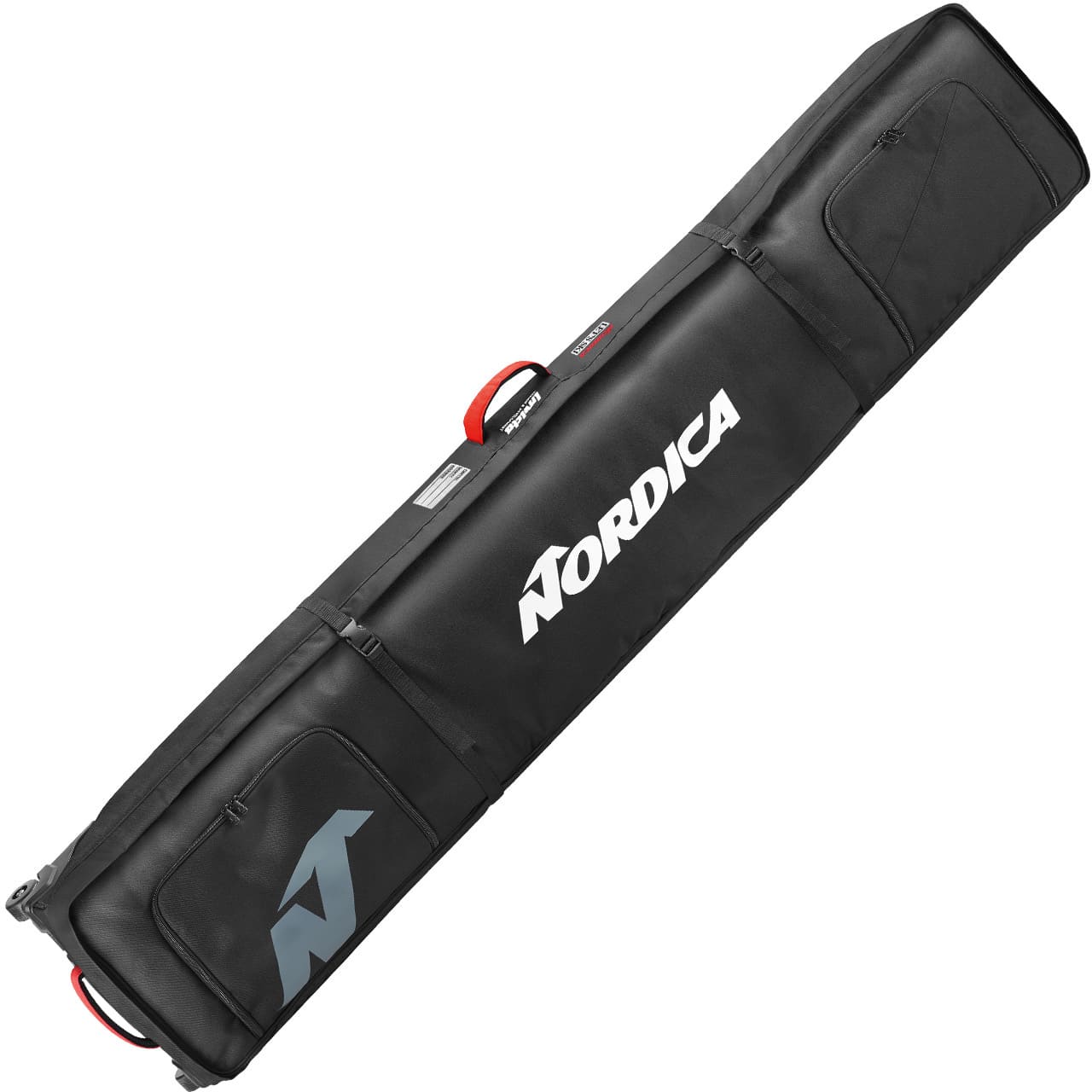 Nordica Double Roller Ski Bag black/white/red 200 cm Nordica Double Roller Ski Bag black/white/red 200 cm von NORDICA
