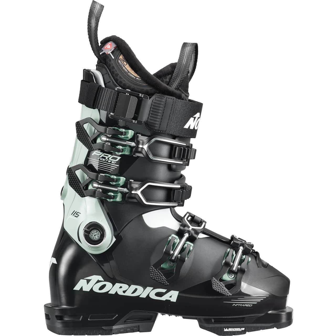 Nordica Promachine 115 W GW black/green/white von NORDICA