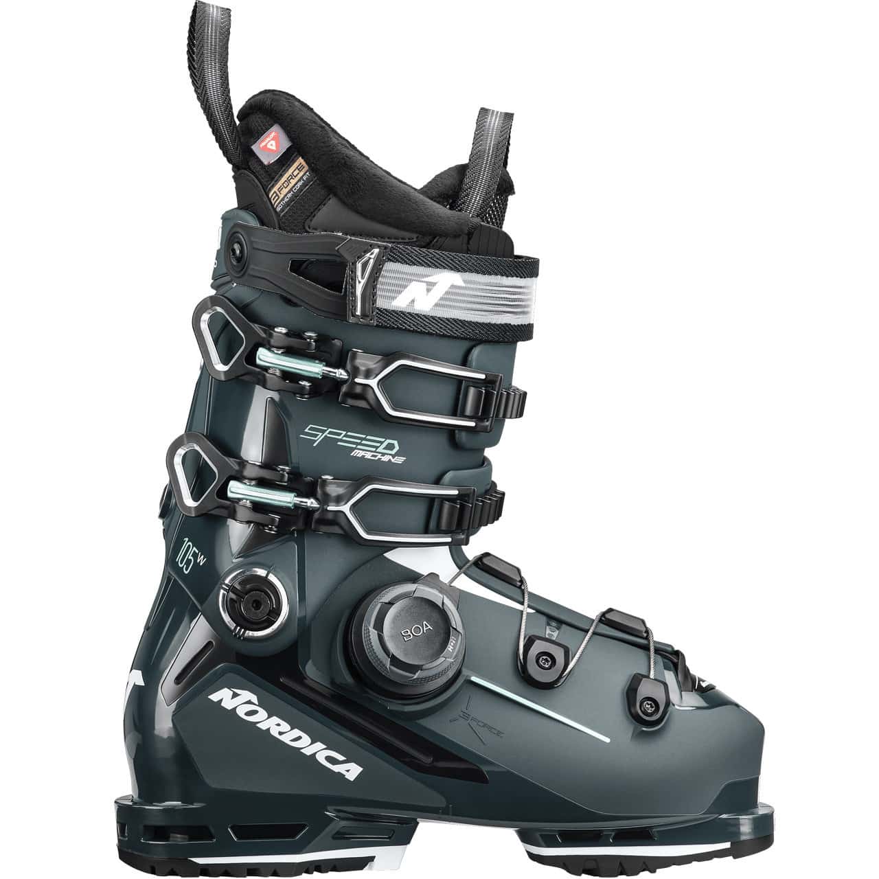 Nordica Speedmachine 3 BOA 105 W GW green/black/aqua Nordica Speedmachine 3 BOA 105 W GW green/black/aqua von NORDICA