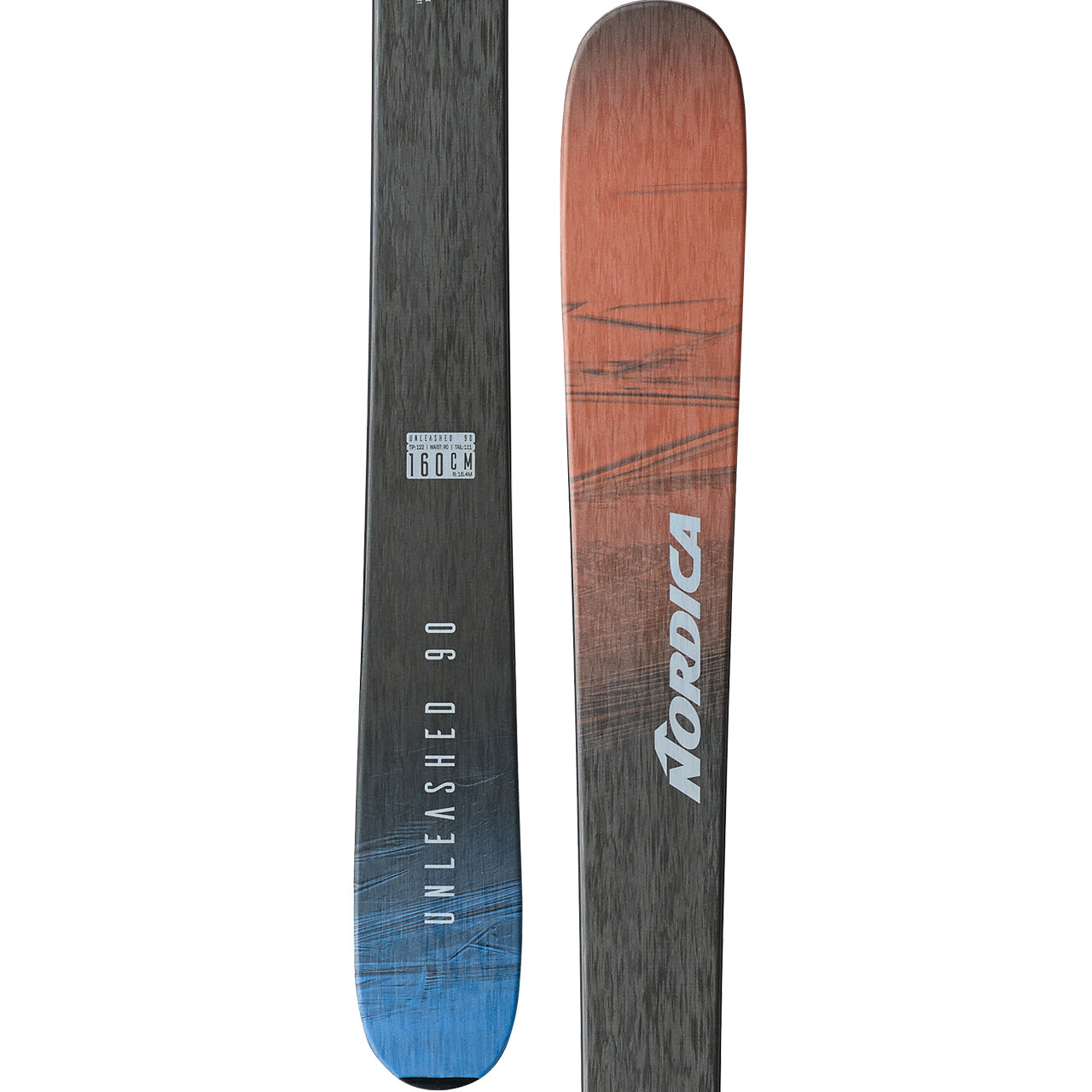 Nordica Unleashed 90 rust/black/blue (2023/24) von NORDICA