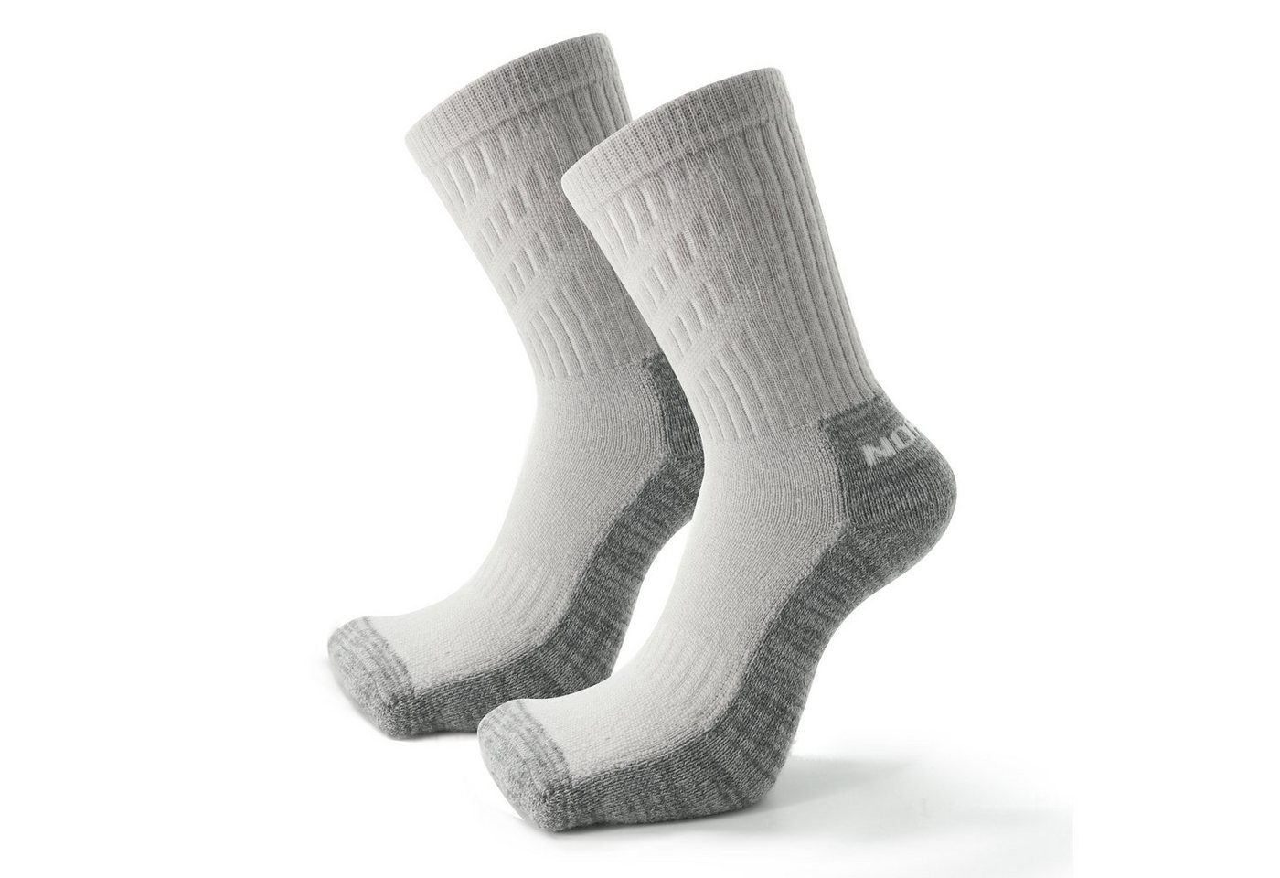 NORDSOX Wandersocken Premium Merino Wolle Premium für Damen & Herren (1-Paar) Klimaregulierend & sehr weich & atmungsaktiv von NORDSOX