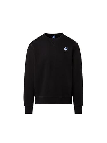 NORTH SAILS Sweatshirt mit Rundhalsausschnitt mit Logo 691255, Schwarz von NORTH SAILS