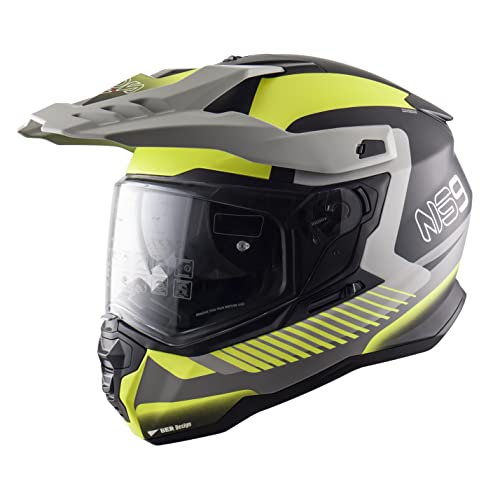 Helm NOS NS-9 Mirage Yellow ECE 22-06 von NOS NEW OWN STYLE