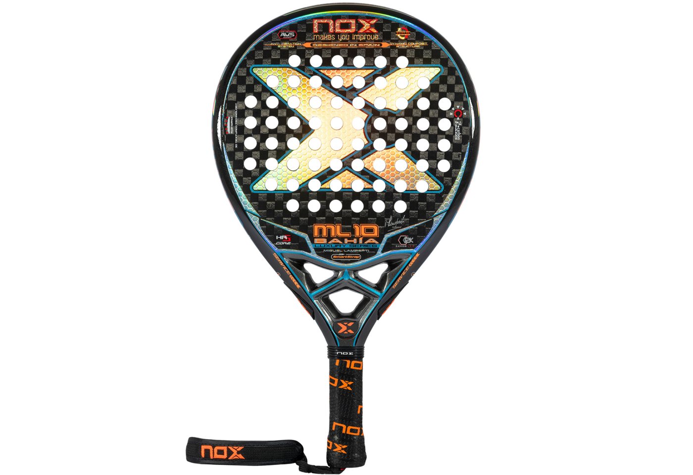 NOX Padelschläger Padelschläger NOX ML10 Luxury Bahia 2022 World Padel Tour UVP 295,00 € von NOX