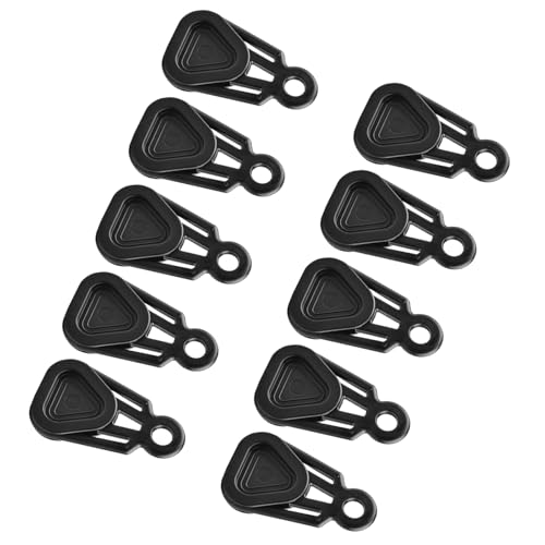 NPXUAMTJ 10Pcs Baldachin Clip Schnalle Zelt Befestigungen Schwimmbad Markise Zubehör Camping Plane Clip Klemmen Markise Bungee Seil Haken von NPXUAMTJ