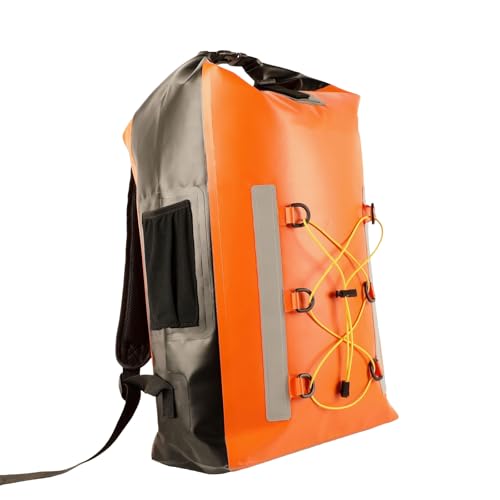 NPXUAMTJ 30L Dry Bag Wasserdichter Beutel Kajakfahren Bootfahren Wasserdichter Rucksack Mit Seitentasche Schwimmender Dry Bag Rucksack Wasserdicht von NPXUAMTJ