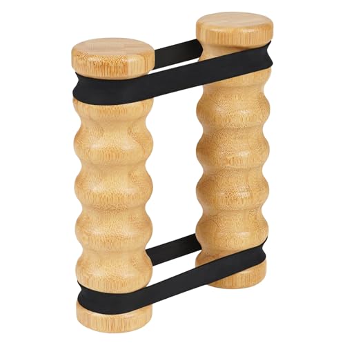 NPXUAMTJ Muscle Workout Stick Oberkörpertrainer Mit Verstellbarem Widerstandsband Holzgriff Tragbares Trainingsgerät von NPXUAMTJ