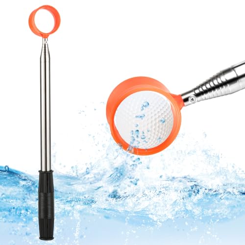 NQEUEPN 39,62-274,32 cm Golfball Retriever, rutschfest Teleskopisch Golfball Retriever für Wasser Golfball-Picker Ball-Retriever-Werkzeug Golf zum Pflücken im Wasser oder im Busch NQEUEPN 39,62-274,32 cm Golfball Retriever, rutschfest Teleskopisch Golfball Retriever für Wasser Golfball-Picker Ball-Retriever-Werkzeug Golf zum Pflücken im Wasser oder im Busch von NQEUEPN