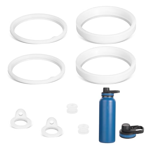 8 Stück Ersatz der Wasserflaschendichtung, Silikon Dichtungs-O-Ring Dichtungen für Thermoflask 40 Unzen Isoliert Dichtung Wasserflasche Oberer Strohhalmdeckel 8 Stück Ersatz der Wasserflaschendichtung, Silikon Dichtungs-O-Ring Dichtungen für Thermoflask 40 Unzen Isoliert Dichtung Wasserflasche Oberer Strohhalmdeckel von NQEUEPN