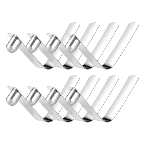 NQEUEPN 8stk Federklammer Druckspangen, 8mm Federverschluss für Kajakpaddel Edelstahl Zeltstangen Clips Verriegelungsrohrstifte Kajak Paddel Feder für Camping Kajakpaddel Zeltstange NQEUEPN 8stk Federklammer Druckspangen, 8mm Federverschluss für Kajakpaddel Edelstahl Zeltstangen Clips Verriegelungsrohrstifte Kajak Paddel Feder für Camping Kajakpaddel Zeltstange von NQEUEPN