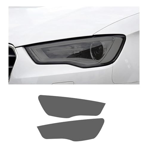 NRAAUEPO Auto Front Scheinwerfer Folie für A&UDI A3 8V 2014 2015 2016 Auto Scheinwerfer Lampe Film Transparent Schwarz Geformt Vinyl Schutz Trim von NRAAUEPO