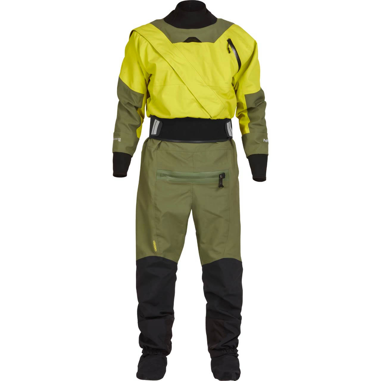 NRS GORE-TEX Pro Axiom Drysuit - Chartreuse, M NRS GORE-TEX Pro Axiom Drysuit - Chartreuse, M von NRS