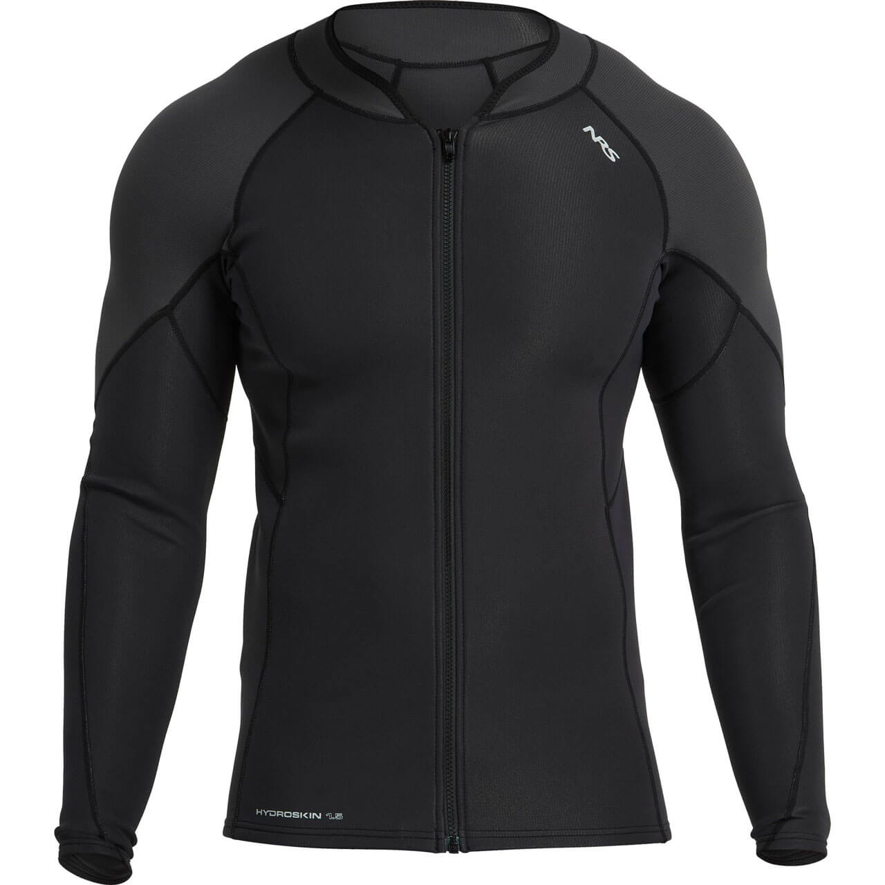 NRS Neoprenjacke HydroSkin 1.5 - Black/Graphite, S von NRS