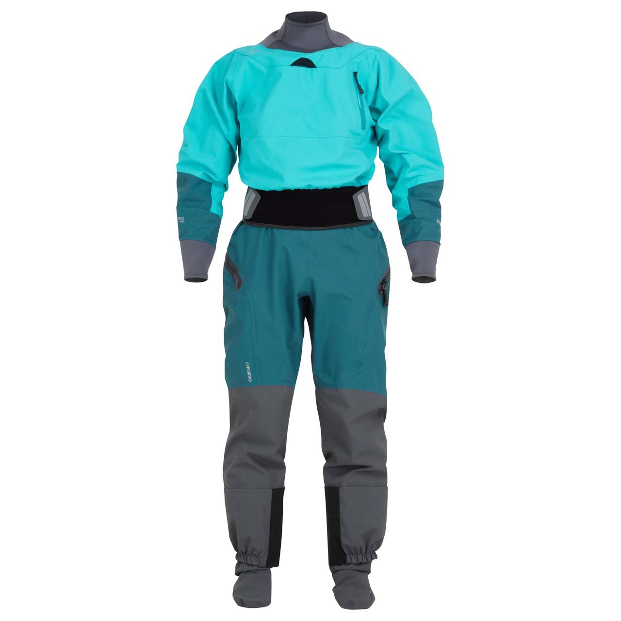 NRS Phenom GORE-TEX Pro Dry Suit Women - Aqua, M von NRS