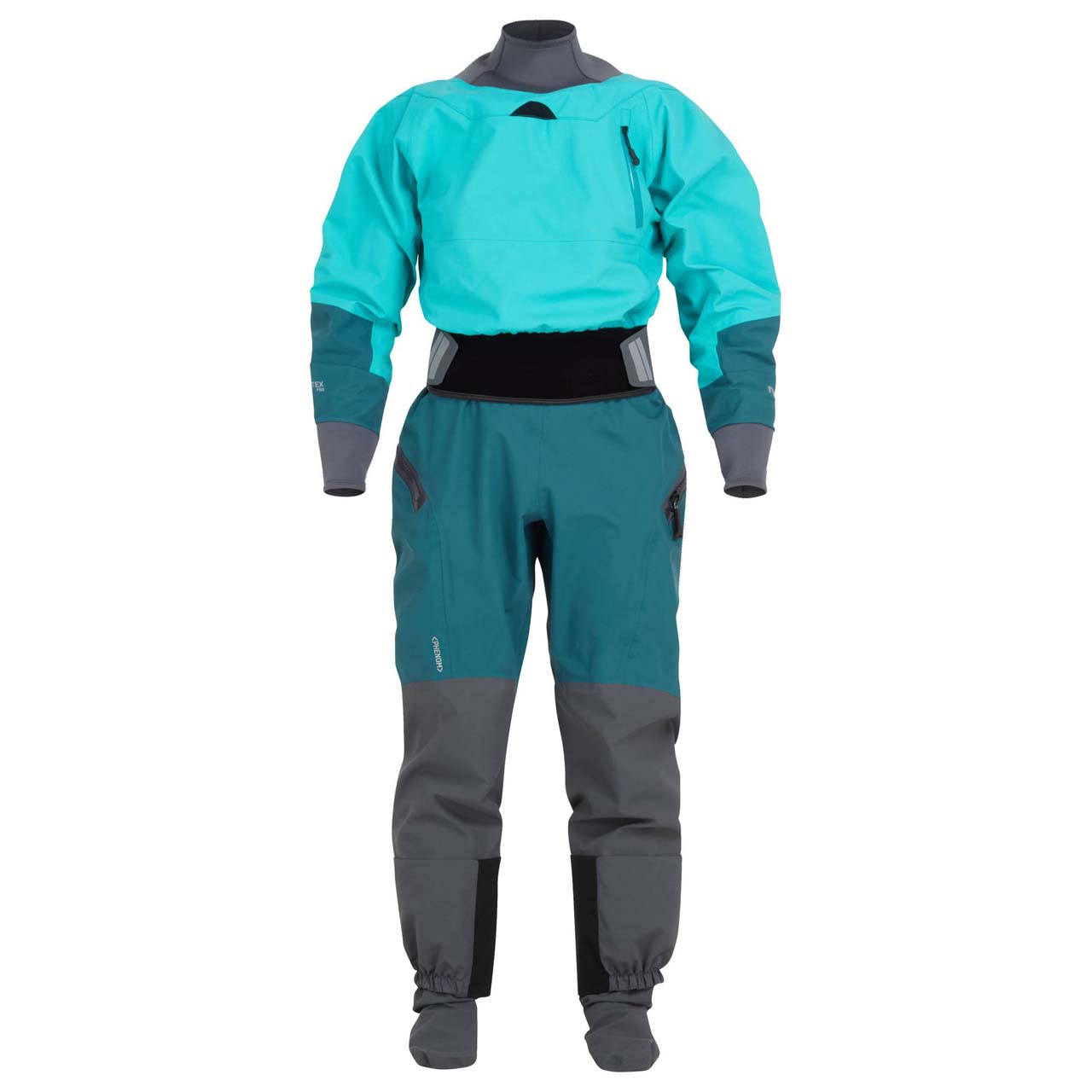 NRS Phenom GORE-TEX Pro Dry Suit Women - Aqua, XS NRS Phenom GORE-TEX Pro Dry Suit Women - Aqua, XS von NRS