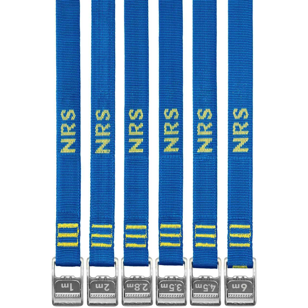 NRS Spanngurte - Iconic Blue, 2,8 m (Paar) von NRS}