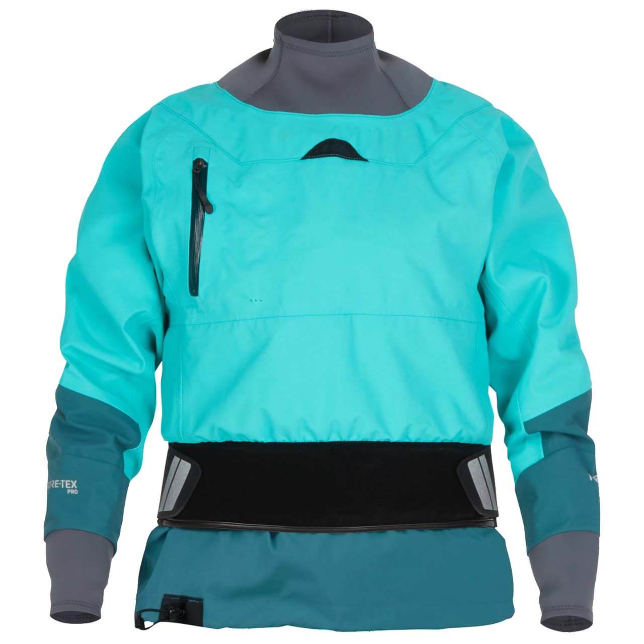 NRS Womens Rev GORE-TEX Pro Drytop - Mediterranea/Aqua, XL von NRS}