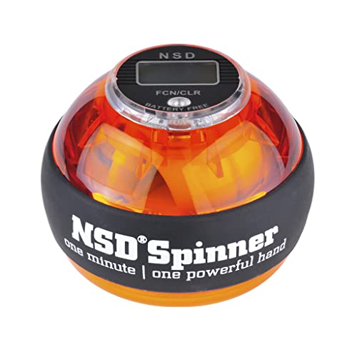 NSD Spinner Sound Pro - Professioneller Handtrainer mit Formel 1 Klangintensität und Leistungsmesser für Armstärke von NSD Spinner