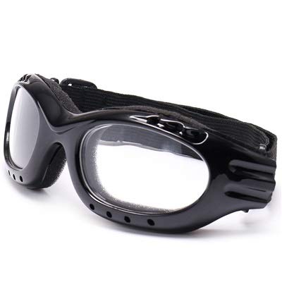 NSGJUYT UV400 Radfahren Brillen MTB-Fahrrad-Rennen Ski Winddichtes Brille Außensportbrillen Brillen Männer Frauen Sport-Sonnenbrille (Color : Transparent) von NSGJUYT