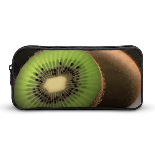 NTVOWPZO Federmäppchen, ästhetisches Stiftetui, Kiwi-Obst, tragbare Stifttasche, Make-up-Tasche, Schreibtisch-Organizer für Büro, Stil, 22 x 12 x 5 cm, Federmäppchen, Stil:, 22*12*5cm, Federmäppchen von NTVOWPZO