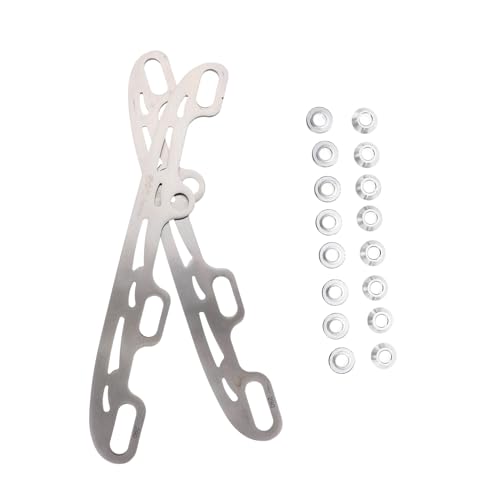 NULYLU Ersatzkufen Für Eislaufschuhe Langlebige Edelstahlkufen Für Rollschuhe Austauschbare Skating Blades Große Größe 290mm Inklusive 16 Kantenstopper Ideal Für Präzises Skaten NULYLU Ersatzkufen Für Eislaufschuhe Langlebige Edelstahlkufen Für Rollschuhe Austauschbare Skating Blades Große Größe 290mm Inklusive 16 Kantenstopper Ideal Für Präzises Skaten von NULYLU