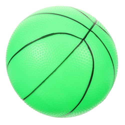 NULYLU Leuchtender Basketball Kickbälle Für Kinder Sport Und Unterhaltung Basketball-hundespielzeug Basketball Für Hunde Spielzeug Basketball Basketbälle Für Kinder Light Green PVC von NULYLU